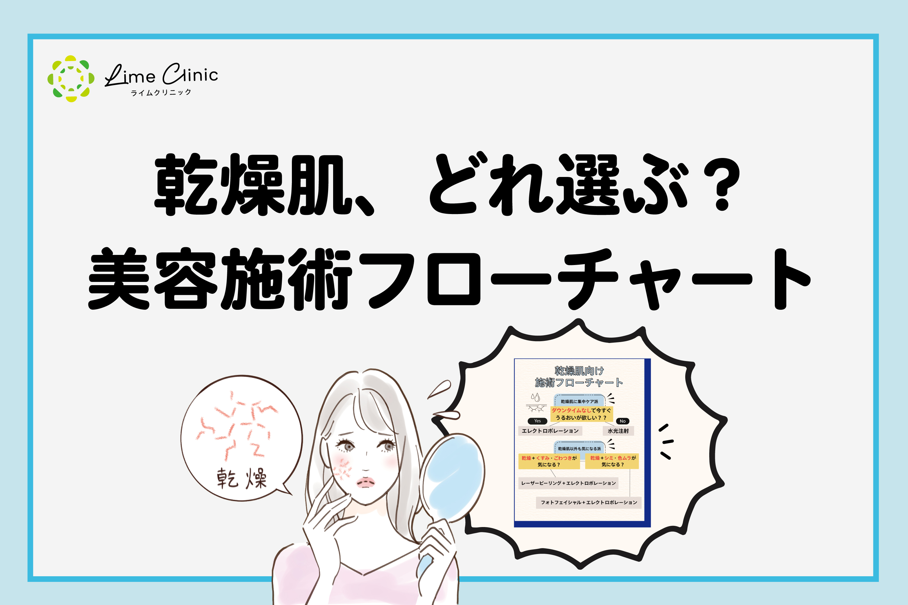 乾燥肌を放っておいて大丈夫？