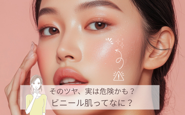 そのツヤ、実は危険かも？ 💦ビニール肌ってなに？